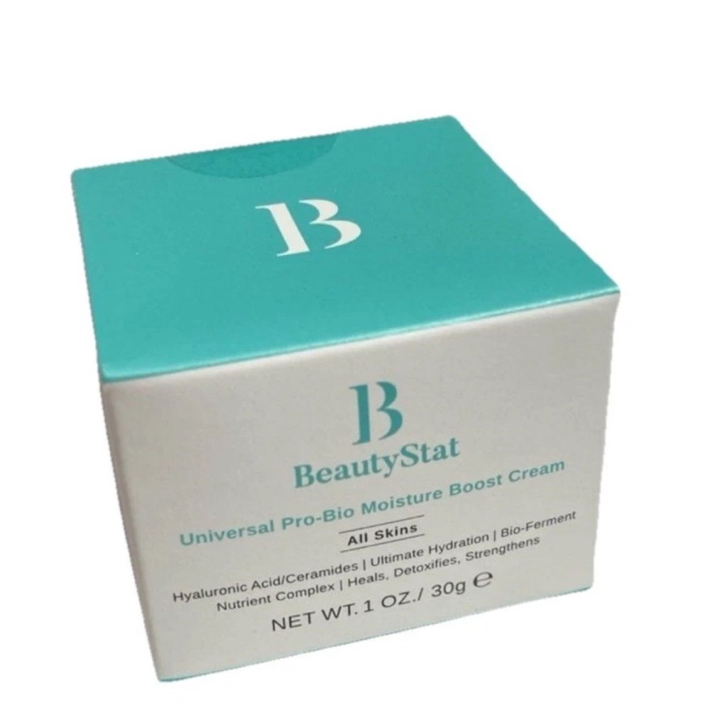BeautyStat Pro-Bio Moisture Boost Cream - White and Teal